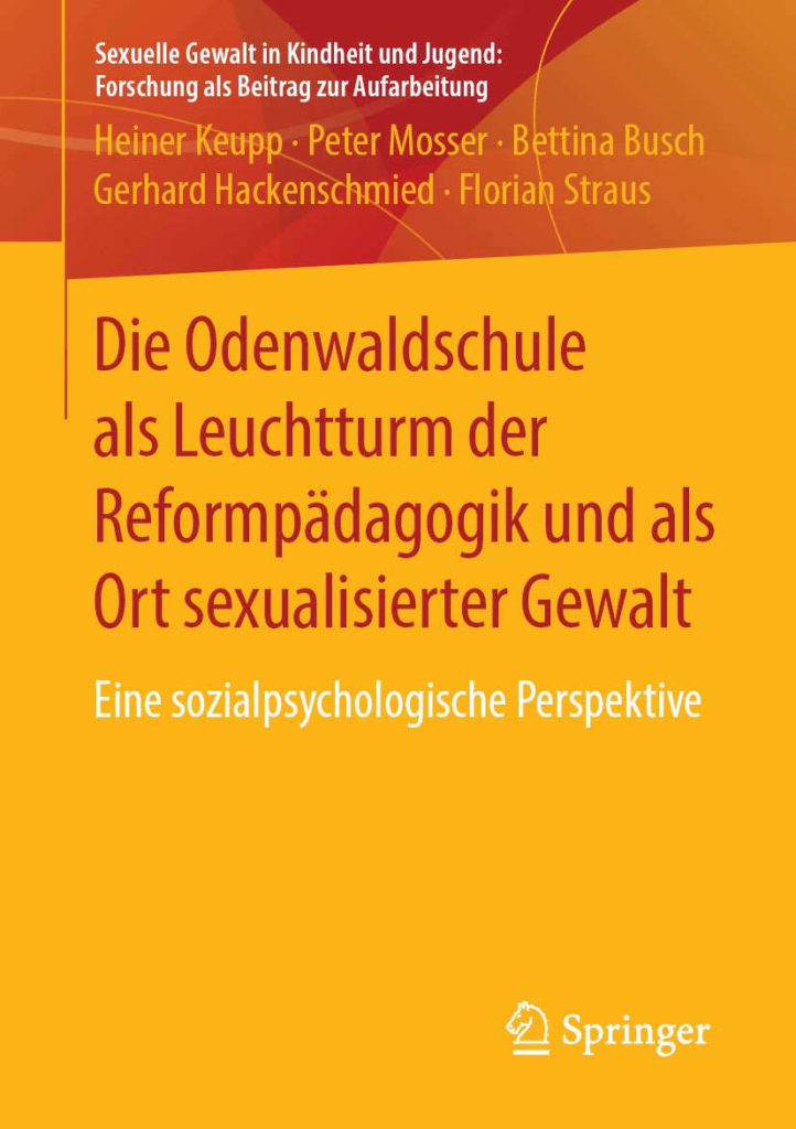 Cover der Publikation Die Odenwaldschule als Leuchtturm der Reformpädagogik und als Ort sexualisierter Gewalt