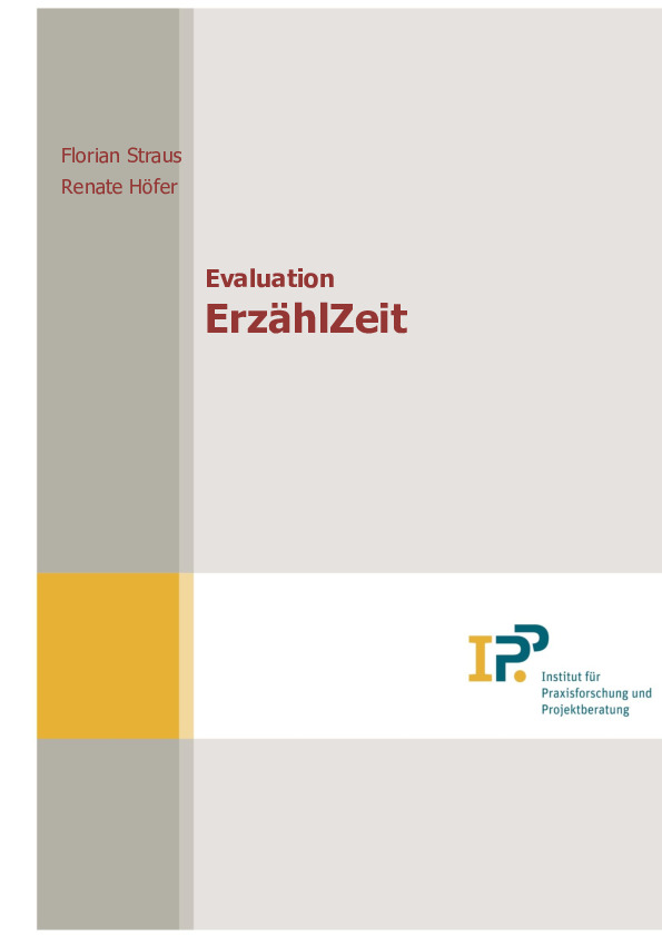 Cover der Publikation Evaluation ErzählZeit