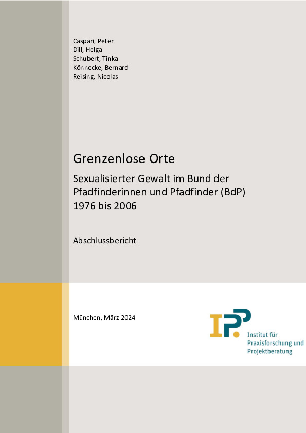 Cover der Publikation Grenzenlose Orte