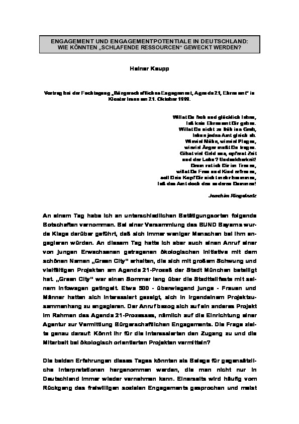 Cover der Publikation Der Alterskraftunternehmer