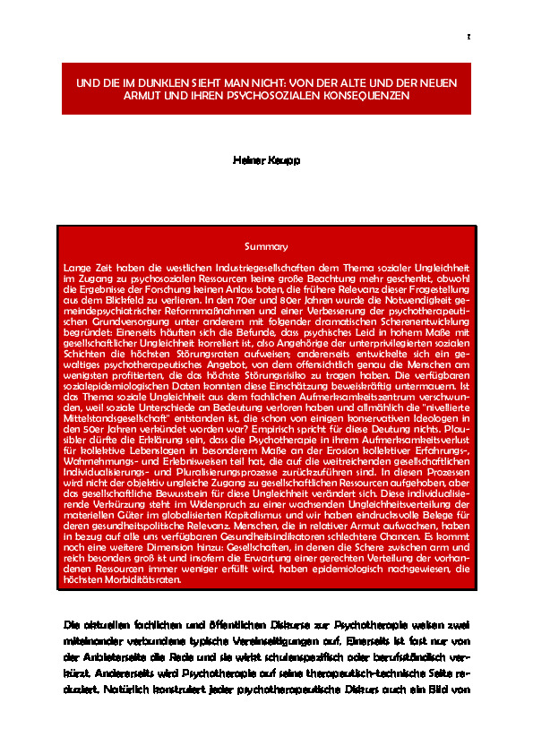 Cover der Publikation SoulCaRe. Ein Projekt von Refugio München zur Früherkennung in der Kurzaufnahme
