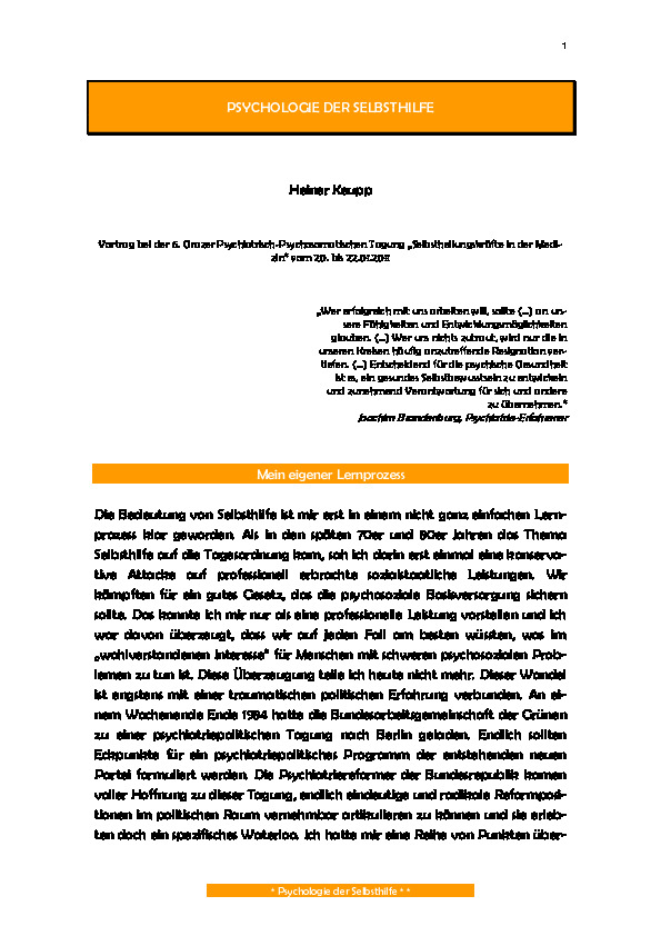 Cover der Publikation Irgendwann muss doch mal Ruhe sein