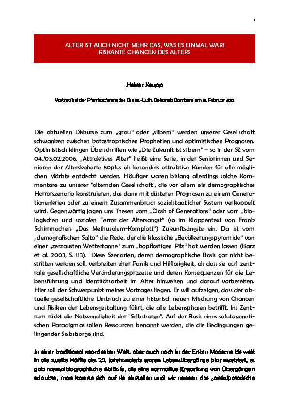 Cover der Publikation Irgendwann muss doch mal Ruhe sein