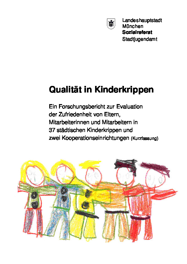 Cover der Publikation Qualität in Kinderkrippen