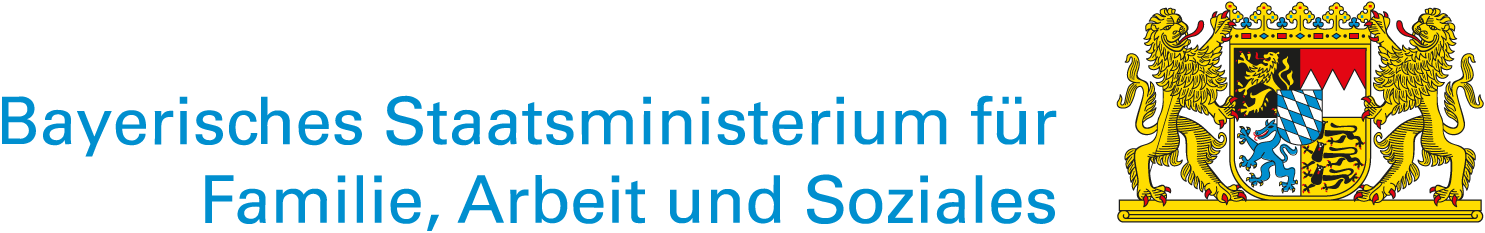 Logo Bayerisches Staatsministerium für Familie, Arbeit und Soziales